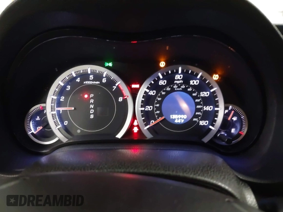 2013 Acura TSX with VIN JH4CU2F46DC004001, listed as a IAAI auction lot 41282127 with 135,990 mi miles. Bid and sale history available at carsss.com. Image 7.