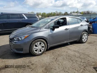 2023 Nissan Versa S z VIN 3N1CN8DV6PL869060, wystawiony jako Copart lot #53859375 z przebiegiem 54 184 mil mil oraz Szkoda całkowita • Salvage title. Historia ofert i sprzedaży dostępna na DreamBid. Obrazek 1.