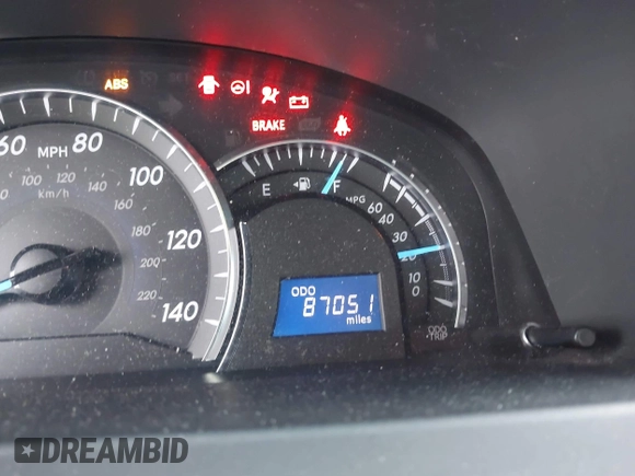 2014 Toyota Camry L with VIN 4T4BF1FK6ER364253, listed as a IAAI auction lot 42011773 with 87,051 mi miles. Bid and sale history available at carsss.com. Image 7.