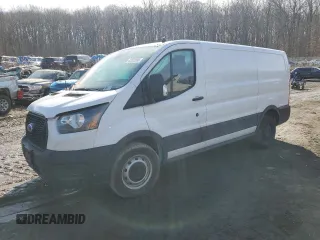 2023 Ford Transit Cargo with VIN 1FTYE1Y85PKB20167, listed as a Copart auction lot 42222895 with 24,222 mi miles and Salvage Title. Bid and sale history available at carsss.com. Image 1.