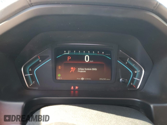2018 Honda Odyssey EX-L with VIN 5FNRL6H72JB074980, listed as a Copart auction lot 51041465 with 96,240 mi miles and Salvage Title. Bid and sale history available at DreamBid. Image 9.
