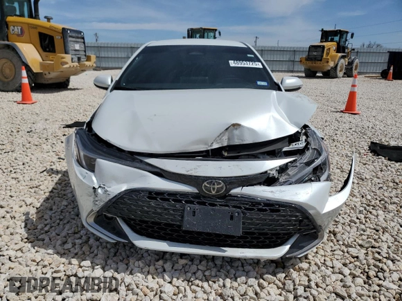 2024 Toyota Corolla Hatchback XSE with VIN JTNC4MBE1R3227741, listed as a Copart auction lot 48953725 with 0 mi miles and Salvage Title. Bid and sale history available at carsss.com. Image 5.