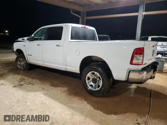 2019 Ram 2500 Big Horn with VIN 3C6UR5DJ6KG684520, listed as a Copart auction lot 87304884 with 0 mi miles and Salvage Title. Bid and sale history available at carsss.com. Image 2.