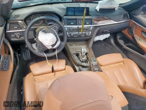 2016 BMW 4 Series 428i z VIN WBA3V7C57G5A27806, wystawiony jako Copart lot #53341735 z przebiegiem 77 381 mil mil oraz Szkoda całkowita • Salvage title. Historia ofert i sprzedaży dostępna na DreamBid. Obrazek 8.