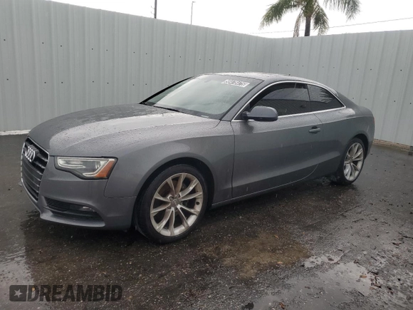 2013 Audi A5 Premium Plus z VIN WAULFAFR8DA043389, wystawiony jako Copart lot #58478475 z przebiegiem 181 434 mil mil oraz Czysty tytuł • Clean title. Historia ofert i sprzedaży dostępna na DreamBid. Obrazek 1.