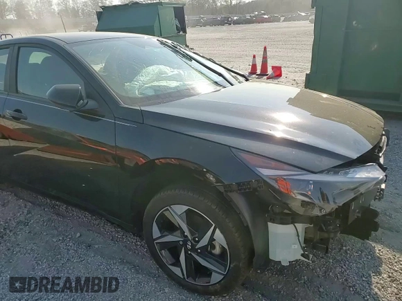 2023 Hyundai Elantra SEL z VIN KMHLS4AG0PU591696, wystawiony jako Copart lot #50603485 z przebiegiem 10 748 mil mil oraz Szkoda całkowita • Salvage title. Historia ofert i sprzedaży dostępna na DreamBid. Obrazek 11.