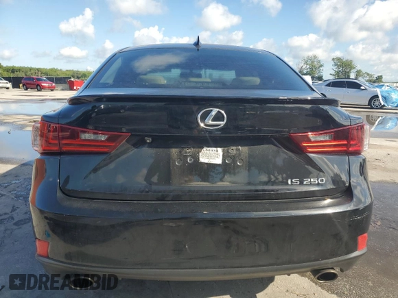 2014 Lexus IS 250 with VIN JTHBF1D22E5029775, listed as a Copart auction lot 56781875 with 127,395 mi miles and Salvage title. Bid and sale history available at DreamBid. Image 6.