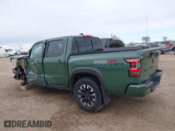 2022 Nissan Frontier S with VIN 1N6ED1EK3NN680820, listed as a IAAI auction lot 41227138 with 35,529 mi miles. Bid and sale history available at carsss.com. Image 15.