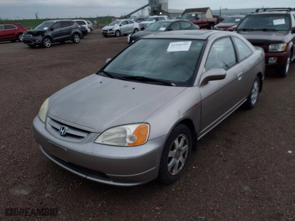 2003 Honda Civic EX with VIN 1HGEM22933L015145, listed as a IAAI auction lot 41928103 with 194,183 mi miles. Bid and sale history available at carsss.com. Image 2.