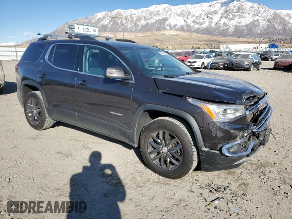 2017 GMC Acadia SLT with VIN 1GKKNULS0HZ228302, listed as a Copart auction lot 44735465 with 169,785 mi miles and Salvage Title. Bid and sale history available at carsss.com. Image 4.