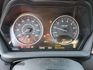 2016 BMW X1 xDrive28i with VIN WBXHT3C34GP883848, listed as a Copart auction lot 43981253 with 136,762 mi miles. Bid and sale history available at carsss.com. Image 9.