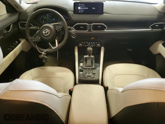 2023 Mazda CX-5 S Premium with VIN JM3KFBDM5P0288650, listed as a Copart auction lot 56188885 with 20,405 mi miles and Salvage Title. Bid and sale history available at DreamBid. Image 8.