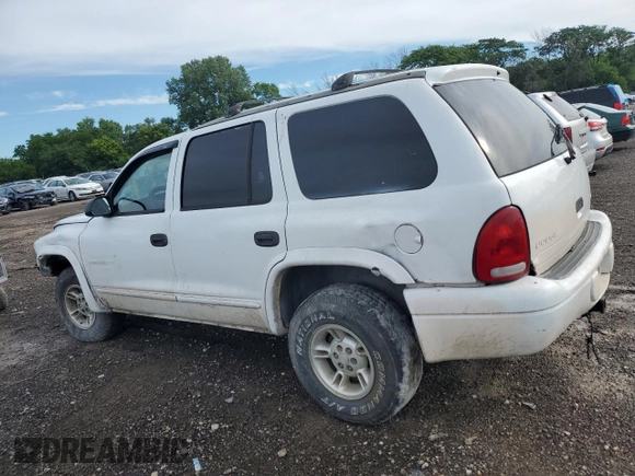 1998 Dodge Durango with VIN 1B4HS28Y9WF116450, listed as a Copart auction lot 61768474 with 228,478 mi miles and Non Repairable. Bid and sale history available at DreamBid. Image 2.