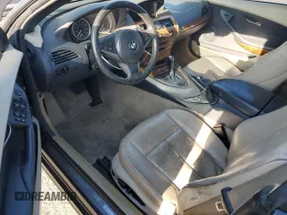 2004 BMW 6 Series 645Ci with VIN WBAEK73464B322561, listed as a Copart auction lot 83399574 with 0 mi miles and Clean Title. Bid and sale history available at carsss.com. Image 8.