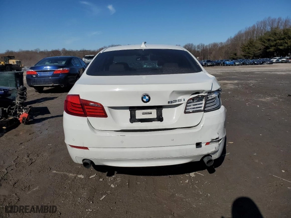 2011 BMW 5 Series 535i xDrive with VIN WBAFU7C55BC439949, listed as a Copart auction lot 45520935 with 0 mi miles and Salvage Title. Bid and sale history available at carsss.com. Image 6.