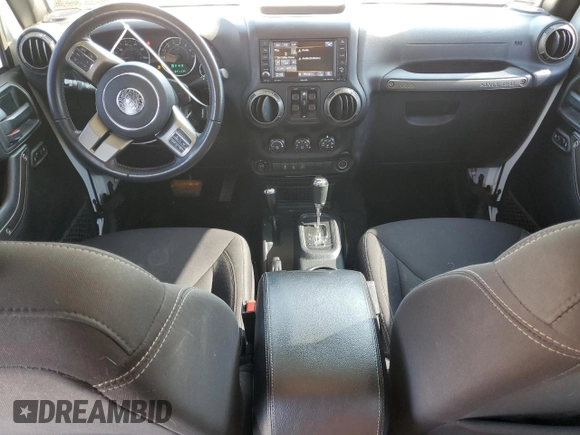 2018 Jeep Wrangler JK Unlimited Sport S with VIN 1C4BJWDG9JL885198, listed as a Copart auction lot 75664394 with 84,117 mi miles and Salvage Title. Bid and sale history available at carsss.com. Image 8.
