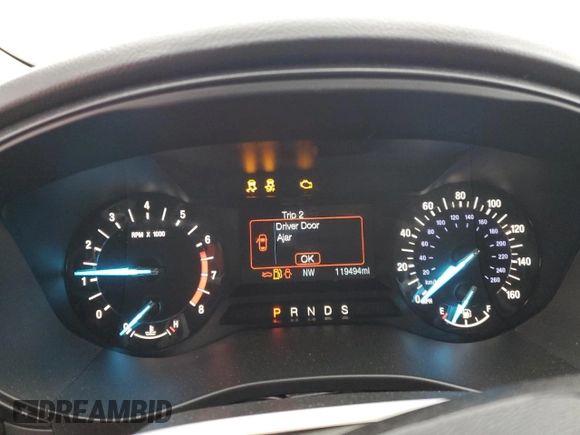 2018 Ford Fusion SE with VIN 3FA6P0T97JR249404, listed as a Copart auction lot 46704705 with 119,494 mi miles and Salvage Title. Bid and sale history available at carsss.com. Image 9.