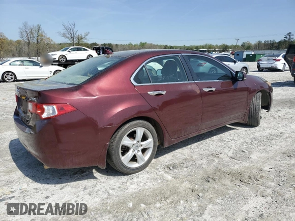 2009 Acura TSX with VIN JH4CU26619C014766, listed as a Copart auction lot 51204915 with 243,439 mi miles and Salvage Title. Bid and sale history available at carsss.com. Image 3.