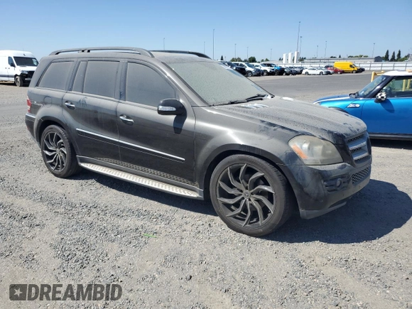 2007 Mercedes-Benz GL-Class with VIN 4JGBF71E37A178074, listed as a Copart auction lot 68952974 with 209,005 mi miles and Clean Title. Bid and sale history available at carsss.com. Image 4.
