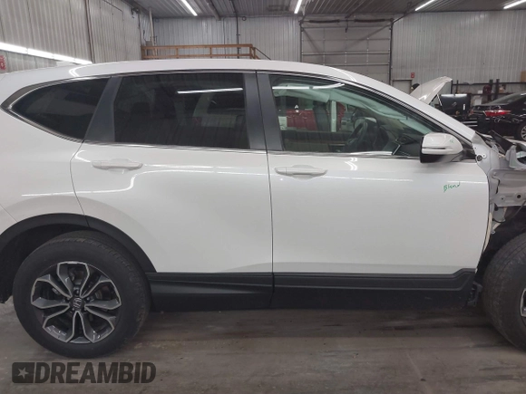 2022 Honda CR-V EX with VIN 7FARW2H54NE050320, listed as a IAAI auction lot 41884347 with 20,505 mi miles and . Bid and sale history available at DreamBid. Image 14.