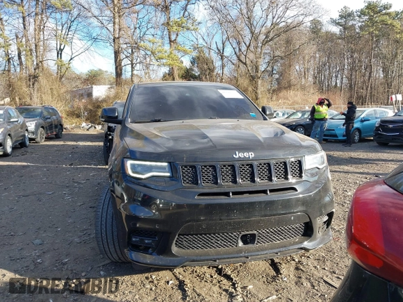 2017 Jeep Grand Cherokee SRT with VIN 1C4RJFDJ3HC694736, listed as a IAAI auction lot 41292771 with 79,966 mi miles. Bid and sale history available at carsss.com. Image 12.