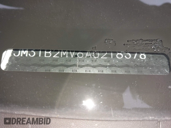2010 Mazda CX-9 Grand Touring with VIN JM3TB2MV6A0218378, listed as a IAAI auction lot 42292237 with 114,657 mi miles and . Bid and sale history available at DreamBid. Image 12.