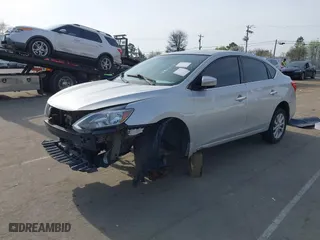 2019 Nissan Sentra SV with VIN 3N1AB7APXKY202357, listed as a IAAI auction lot 41795476 with 107,406 mi miles. Bid and sale history available at carsss.com. Image 18.
