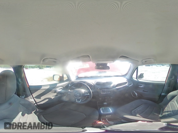 2018 Jeep Renegade Latitude with VIN ZACCJABB0JPH67244, listed as a Copart auction lot 57635965 with 163,256 mi miles and Salvage title. Bid and sale history available at DreamBid. Image 15.