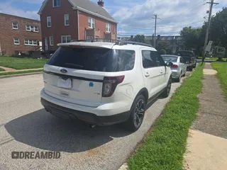 2015 Ford Explorer Sport z VIN 1FM5K8GT7FGA38206, wystawiony jako Copart lot #65540875 z przebiegiem 130 275 mil mil oraz Czysty tytuł • Clean title. Historia ofert i sprzedaży dostępna na DreamBid. Obrazek 4.