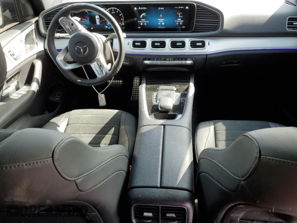 2021 Mercedes-Benz GLE 350 with VIN 4JGFB4KB2MA570877, listed as a Copart auction lot 58074685 with 15,253 mi miles and Salvage title. Bid and sale history available at DreamBid. Image 8.