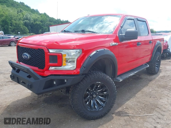 2018 Ford F-150 XL with VIN 1FTEW1EP7JKF18208, listed as a IAAI auction lot 42542615 with 40,981 mi miles and . Bid and sale history available at DreamBid. Image 21.