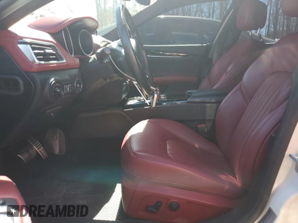 2019 Maserati Ghibli с VIN ZAM57XSA5K1335540, выставлен на аукционе Copart как лот 41641315 с пробегом 51 273 миль миль и Списание • Salvage title. История ставок и продаж доступна на DreamBid. Изображение 7.