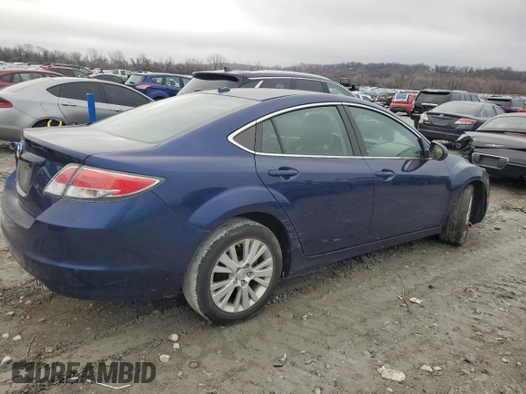 2009 Mazda 6 i Touring with VIN 1YVHP82A095M33556, listed as a Copart auction lot 86422734 with 152,232 mi miles and Salvage Title. Bid and sale history available at carsss.com. Image 3.