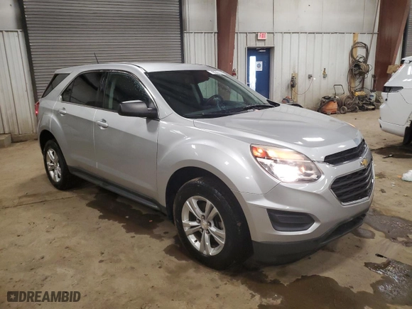 2017 Chevrolet Equinox LS with VIN 2GNALBEK8H1582602, listed as a Copart auction lot 51470955 with 96,551 mi miles and Clean Title. Bid and sale history available at carsss.com. Image 4.