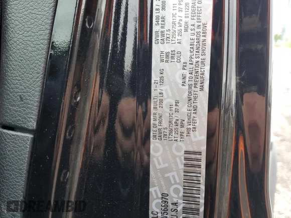 2021 Jeep Wrangler Unlimited Sport S с VIN 1C4HJXDN0MW566970, выставлен на аукционе Copart как лот 57655765 с пробегом 24 751 миль миль и Списание • Salvage title. История ставок и продаж доступна на DreamBid. Изображение 14.