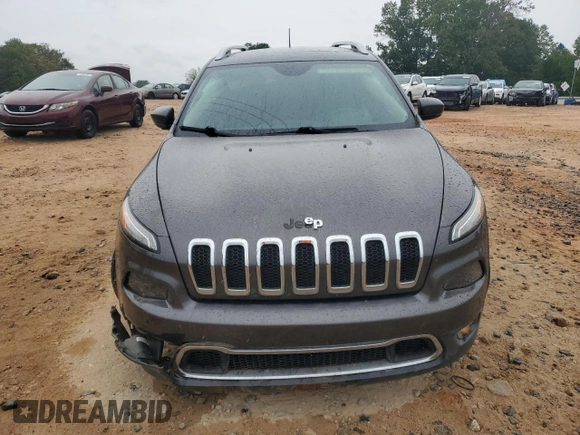 2018 Jeep Cherokee Limited with VIN 1C4PJLDX6JD552228, listed as a Copart auction lot 71295744 with 89,541 mi miles and Salvage title. Bid and sale history available at DreamBid. Image 5.