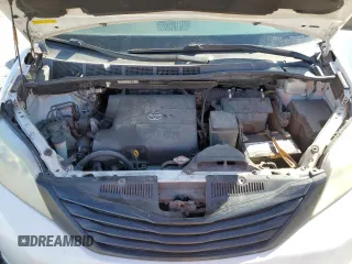 2012 Toyota Sienna with VIN 5TDZK3DC2CS244967, listed as a Copart auction lot 49787795 with 242,667 mi miles and Salvage Title. Bid and sale history available at carsss.com. Image 12.