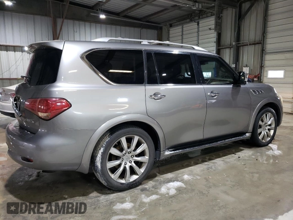 2013 Infiniti QX56 with VIN JN8AZ2NE7D9060941, listed as a Copart auction lot 47701825 with 225,553 mi miles and Clean Title. Bid and sale history available at carsss.com. Image 3.