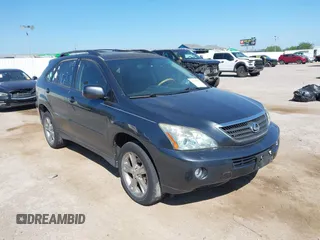 2007 Lexus RX 400h z VIN JTJGW31U472002345, wystawiony jako IAAI lot #42316771 z przebiegiem 196 551 mil mil oraz . Historia ofert i sprzedaży dostępna na DreamBid. Obrazek 1.