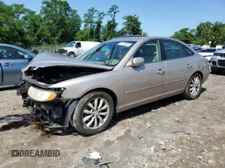 2006 Hyundai Azera SE with VIN KMHFC46F46A034316, listed as a Copart auction lot 61857655 with 203,011 mi miles and Salvage title. Bid and sale history available at DreamBid. Image 1.