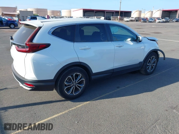 2022 Honda CR-V EX z VIN 7FARW1H50NE002789, wystawiony jako IAAI lot #41671321 z przebiegiem 14 642 mil mil oraz . Historia ofert i sprzedaży dostępna na DreamBid. Obrazek 4.