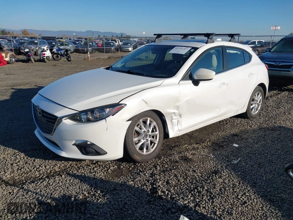 2015 Mazda 3 i Touring with VIN JM1BM1L78F1236829, listed as a IAAI auction lot 40791207 with 87,454 mi miles and . Bid and sale history available at carsss.com. Image 17.