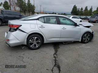 2021 Nissan Sentra SV z VIN 3N1AB8CV8MY262254, wystawiony jako Copart lot #55778955 z przebiegiem 64 453 mil mil oraz Szkoda całkowita • Salvage title. Historia ofert i sprzedaży dostępna na DreamBid. Obrazek 3.