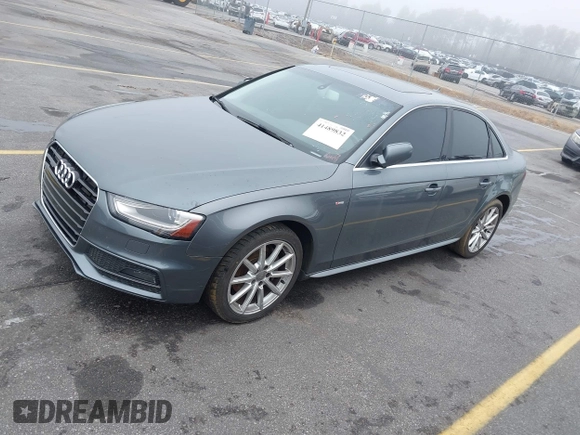 2016 Audi A4 Premium with VIN WAUBFAFL7GN016012, listed as a IAAI auction lot 41489832 with 125,826 mi miles. Bid and sale history available at carsss.com. Image 17.