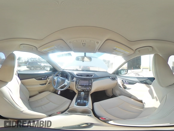 2016 Nissan Rogue SL with VIN 5N1AT2MT1GC880268, listed as a Copart auction lot 49076745 with 54,053 mi miles and Salvage Title. Bid and sale history available at carsss.com. Image 15.