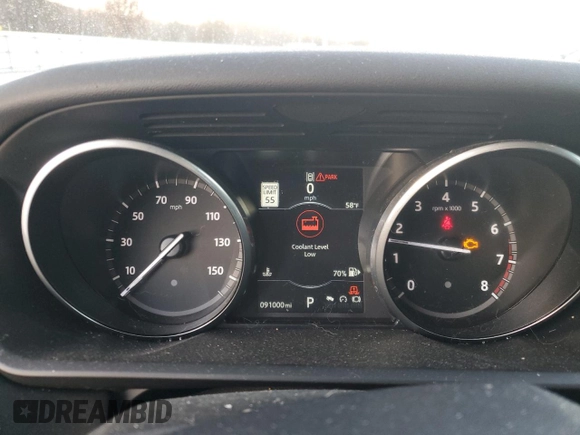 2017 Land Rover Discovery First Edition with VIN SALRTBBV8HA016027, listed as a Copart auction lot 83689894 with 91,000 mi miles and Salvage Title. Bid and sale history available at carsss.com. Image 9.