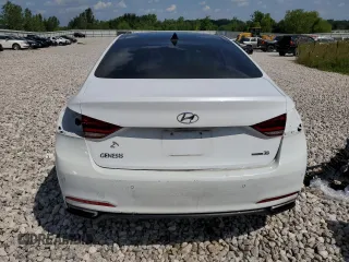 2015 Hyundai Genesis 3.8L with VIN KMHGN4JE7FU015514, listed as a Copart auction lot 62719774 with 46,202 mi miles and Clean Title. Bid and sale history available at carsss.com. Image 6.