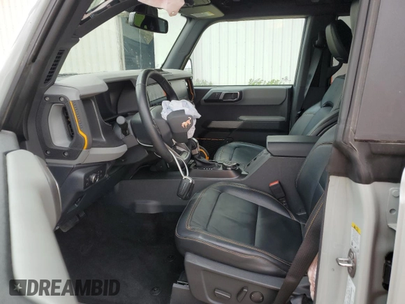 2022 Ford Bronco с VIN 1FMEE5DP4NLB58208, выставлен на аукционе Copart как лот 56726435 с пробегом 37 573 миль миль и Чистый • Clean title. История ставок и продаж доступна на DreamBid. Изображение 7.