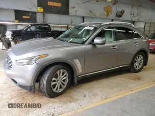 2009 Infiniti FX35 with VIN JNRAS18U29M100117, listed as a Copart auction lot 72066694 with 153,611 mi miles and Salvage Title. Bid and sale history available at carsss.com. Image 1.