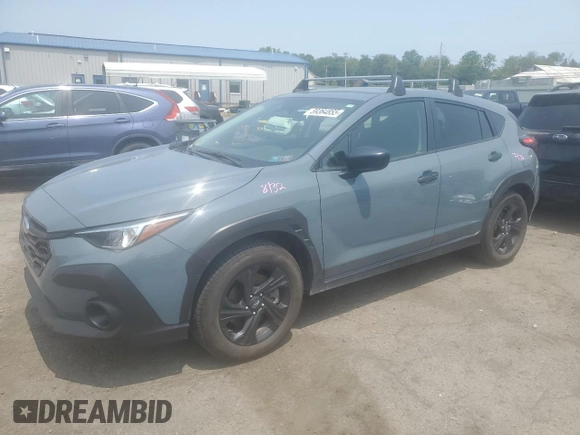 2024 Subaru Crosstrek with VIN JF2GUABC1R8295061, listed as a Copart auction lot 59364855 with 8,877 mi miles and Salvage title. Bid and sale history available at DreamBid. Image 1.